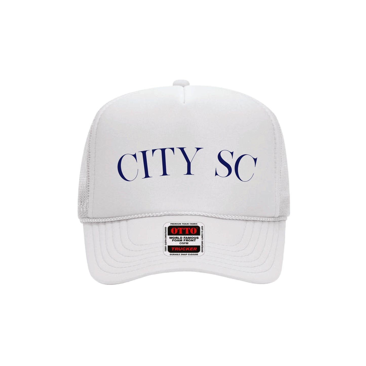 CSC26- White Classic Trucker