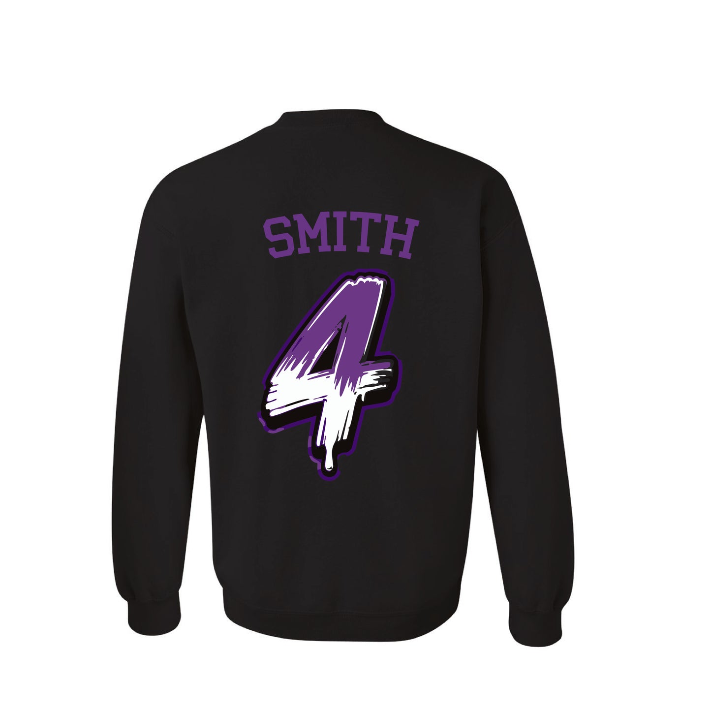 CYB Carlsbad Youth Baseball Youth & Adult Heavyweight Crewneck Sweatshirt - Graffiti (Black)