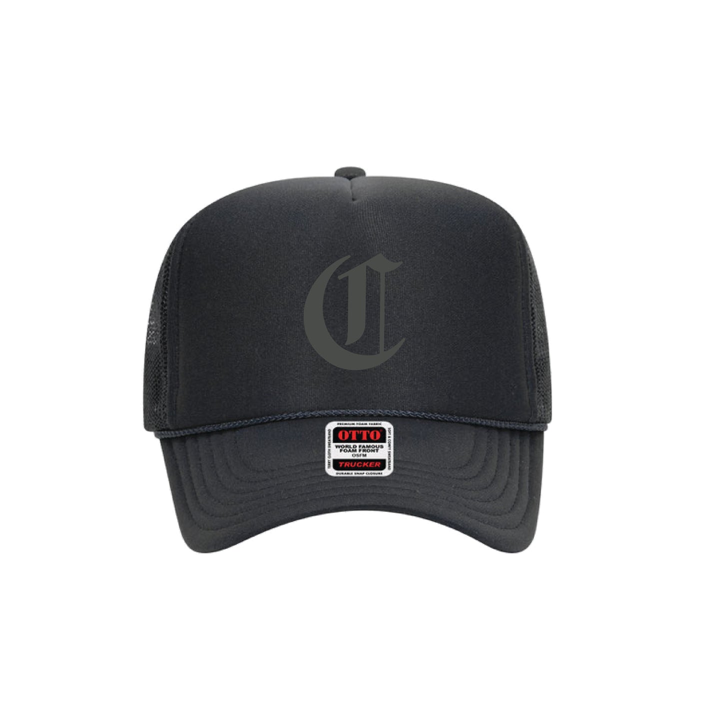 Carlsbad Waterpolo "C" Trucker - Black