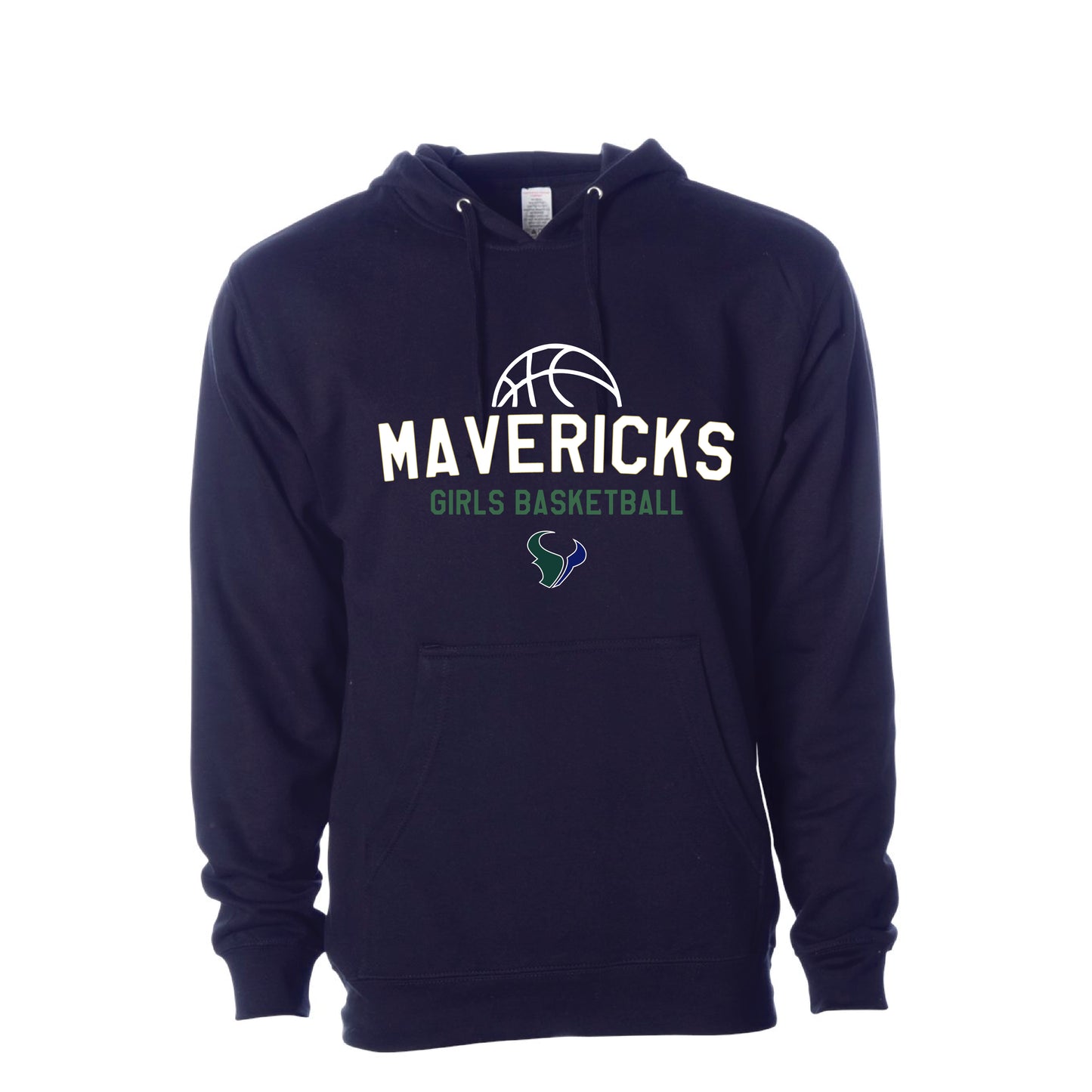 LCC Maverick's Girls Basketball Hoodie (Navy)