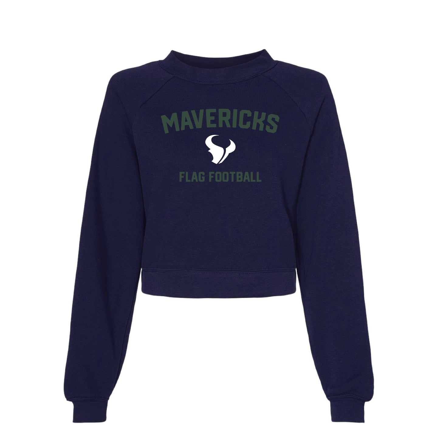 LCC Flag 2025 Mavericks Cropped Crewneck
