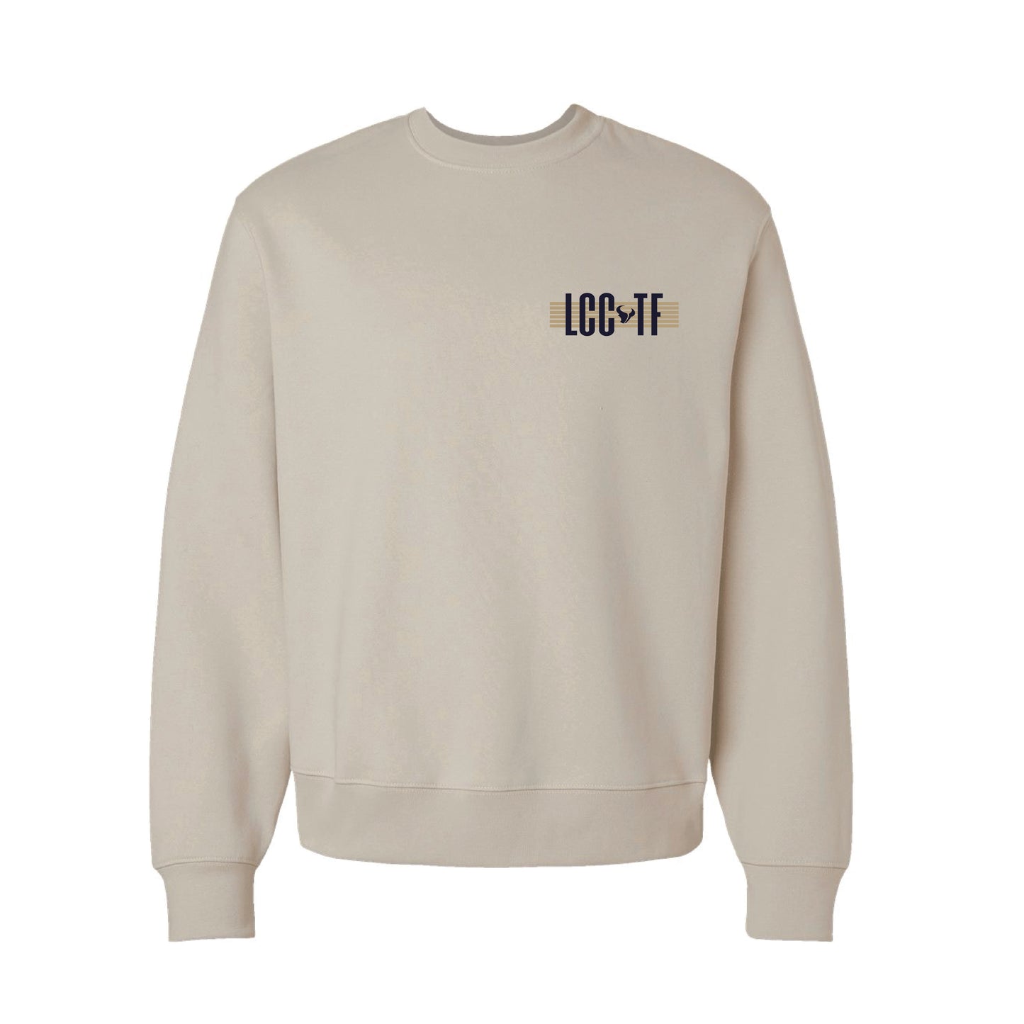 LCC Track and Field - LCCTF Crewneck (Cream)