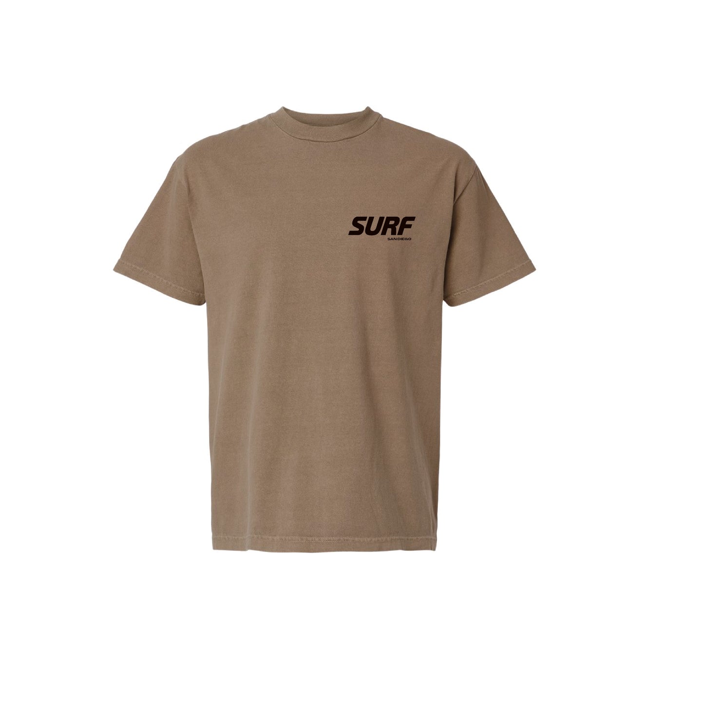 SURF MERCH26 - San Diego Unisex Tees (Black/Gold)