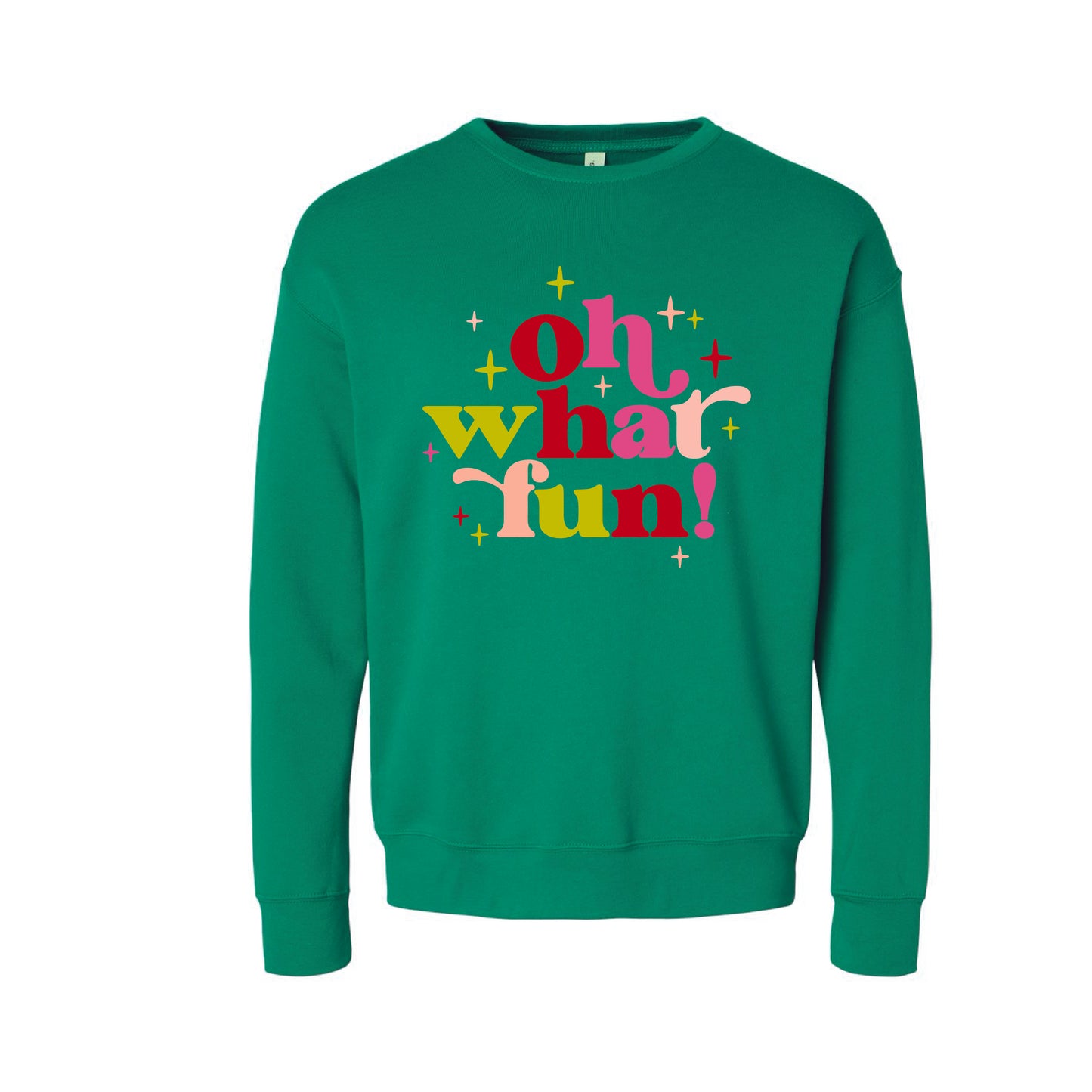 MOTS Holiday Shop - Unisex Fleece Crewneck Sweatshirt- Oh What Fun