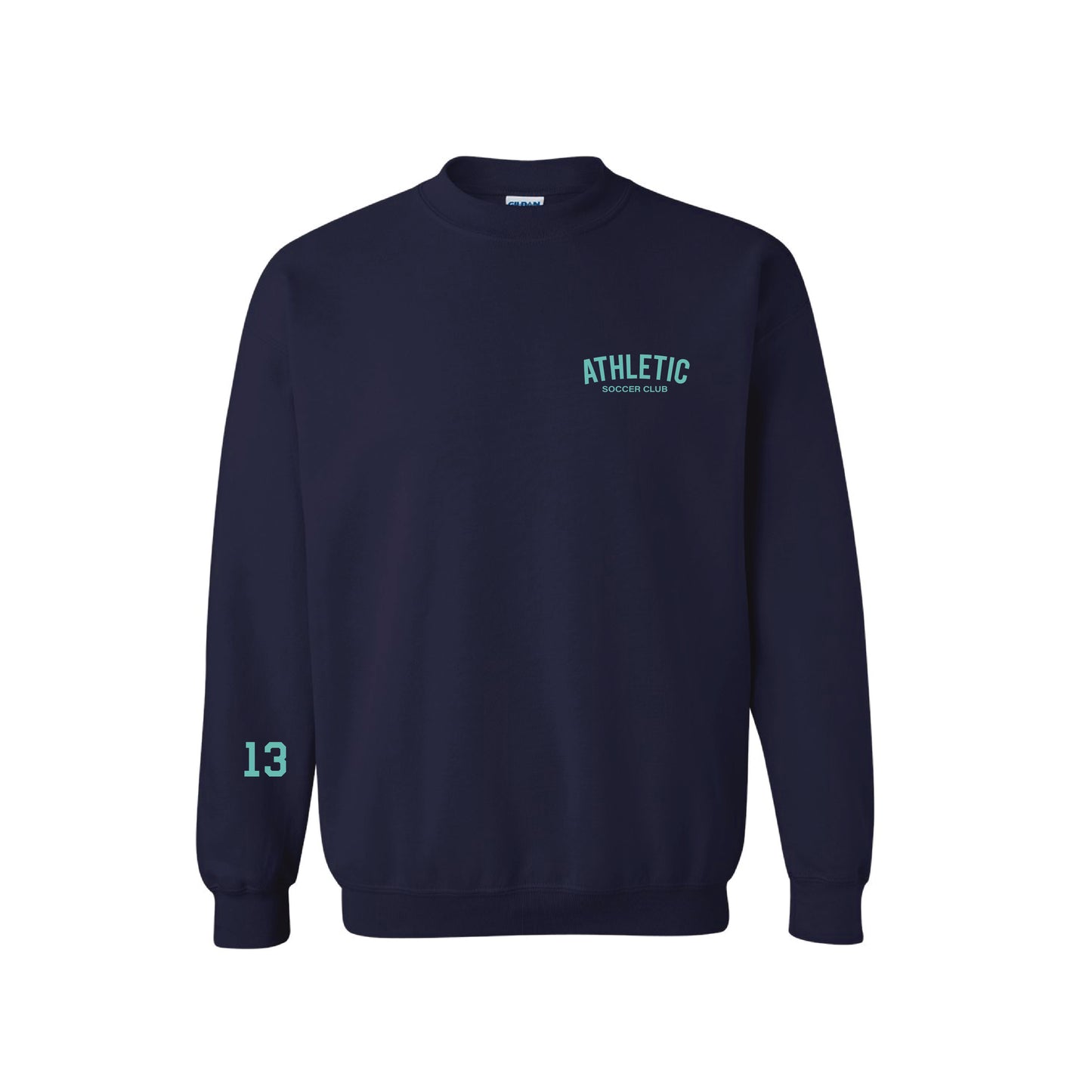 Athletic Soccer Club - Crewneck Sweatshirt (Navy)