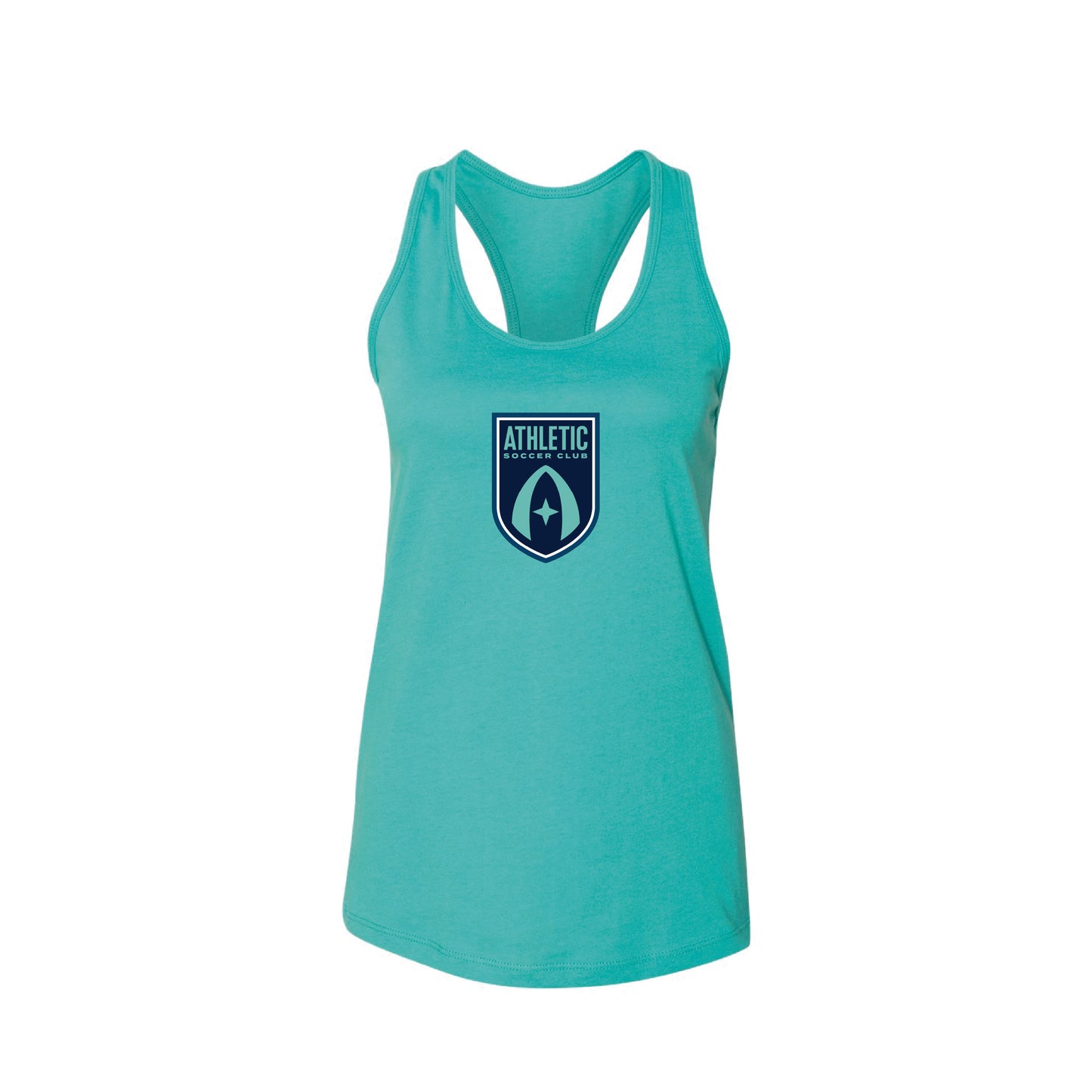 Athletic Soccer Club - Racerback Tank (Aqua)