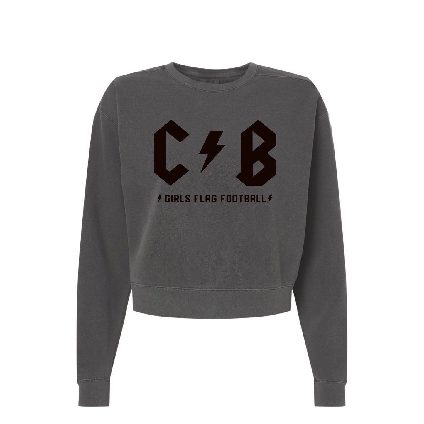 Carlsbaddies - Ladies Crewneck Sweatshirt (Pepper)