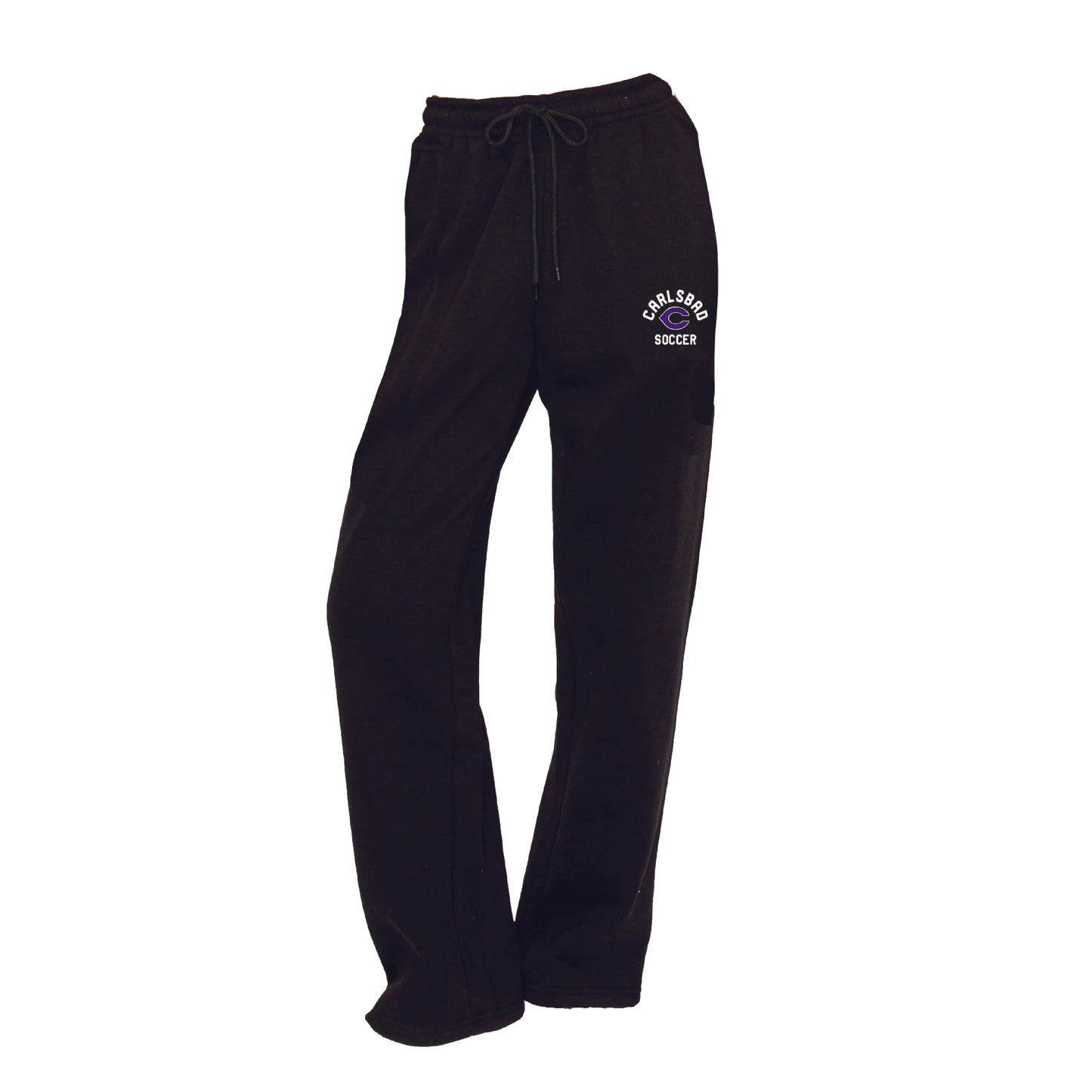 Carlsbad High Soccer Straight Leg Sweatpants (Black)