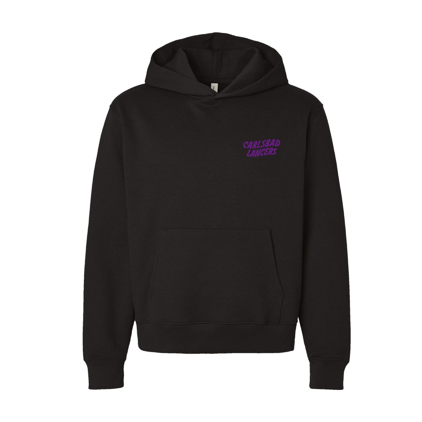 Carlsbad High Soccer (1213012) Heavyweight Hoodie- Minimalist Puff (Black)