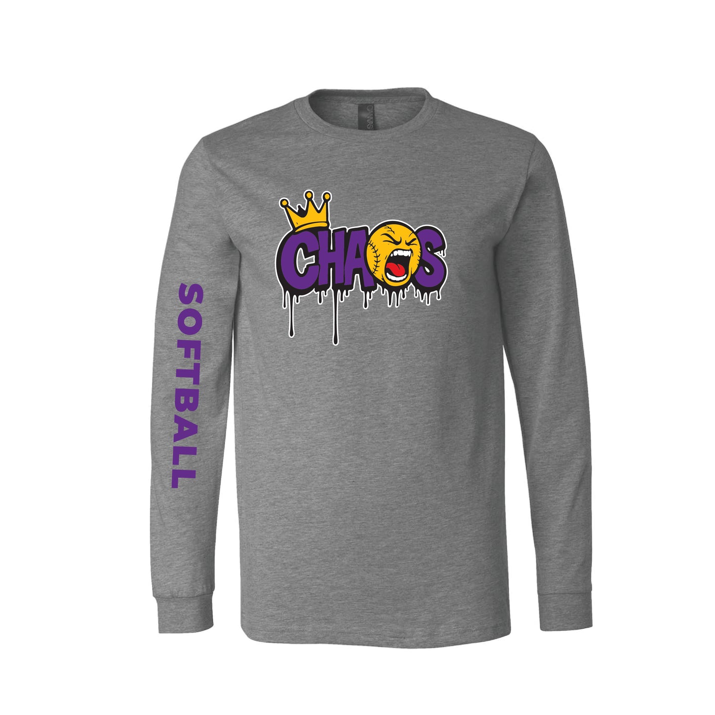 Chaos Softball - Long Sleeve Tee