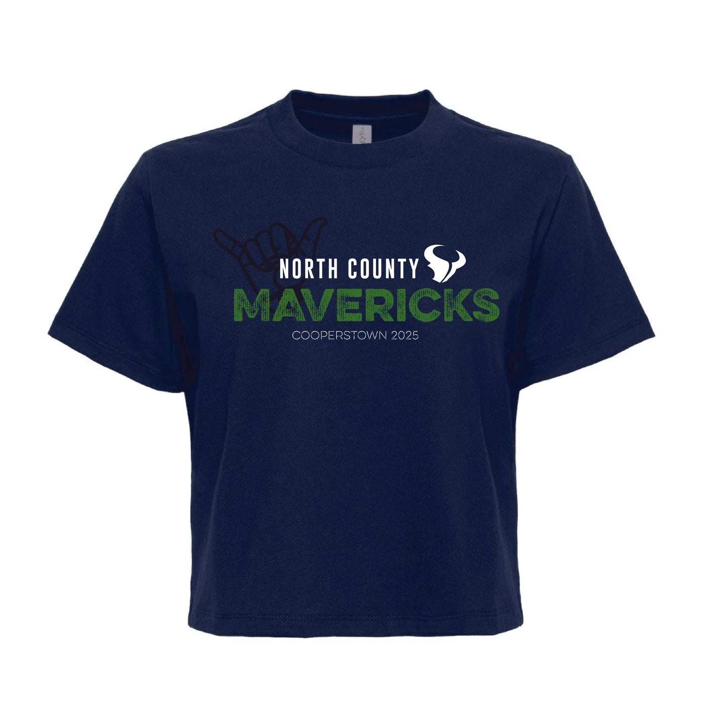 NC MAVS Cooperstown - MAVERICKS Ladies Boxy Tee