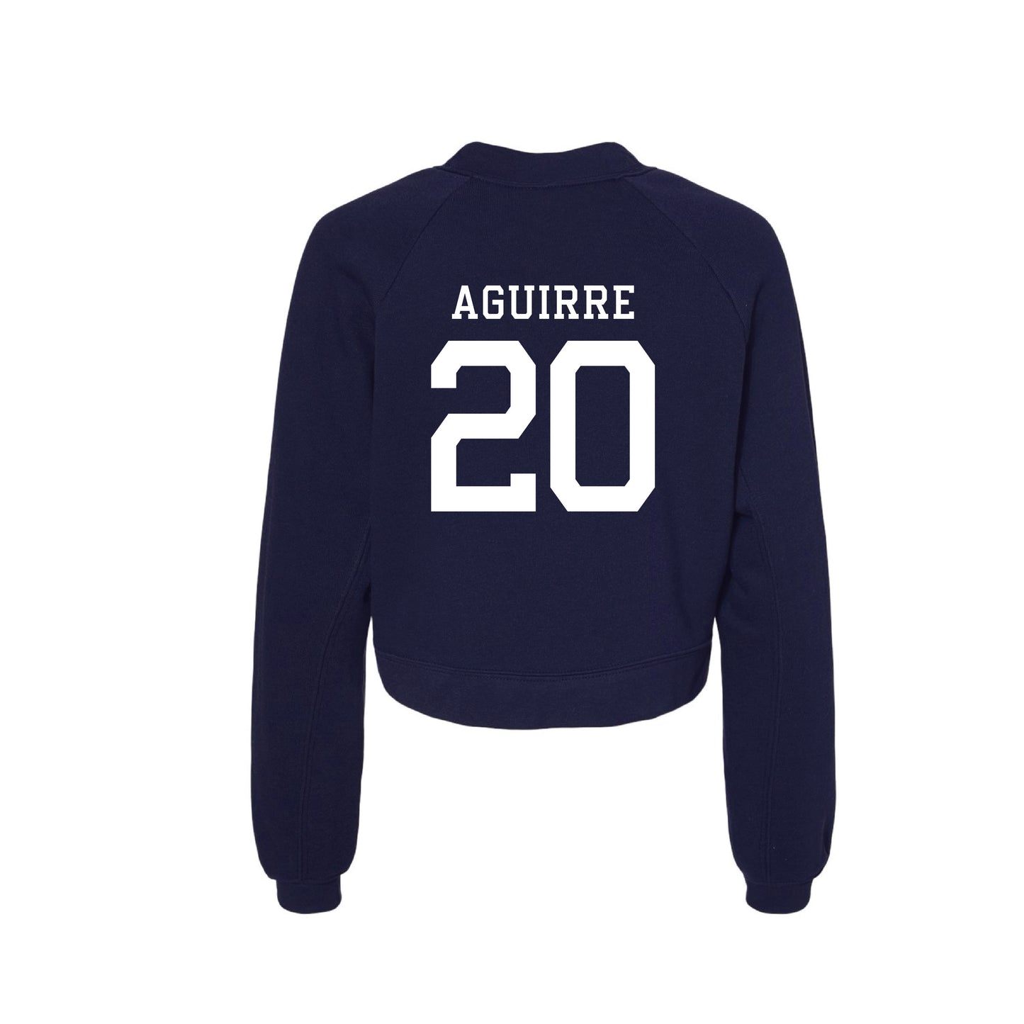 Riptide LCYO - Womens Cropped Raglan Fleece Sweatshirt