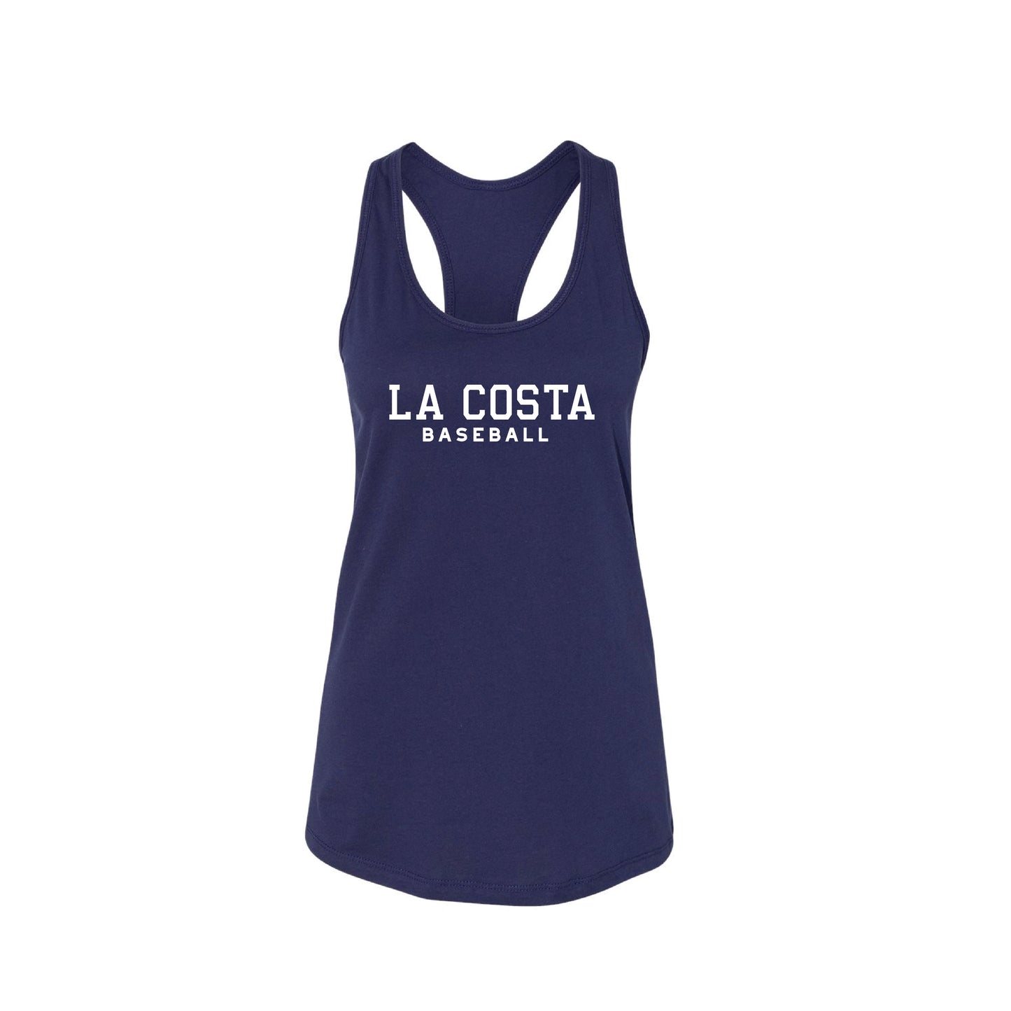 La Costa Baseball LCYO - Womens Racerback Tank