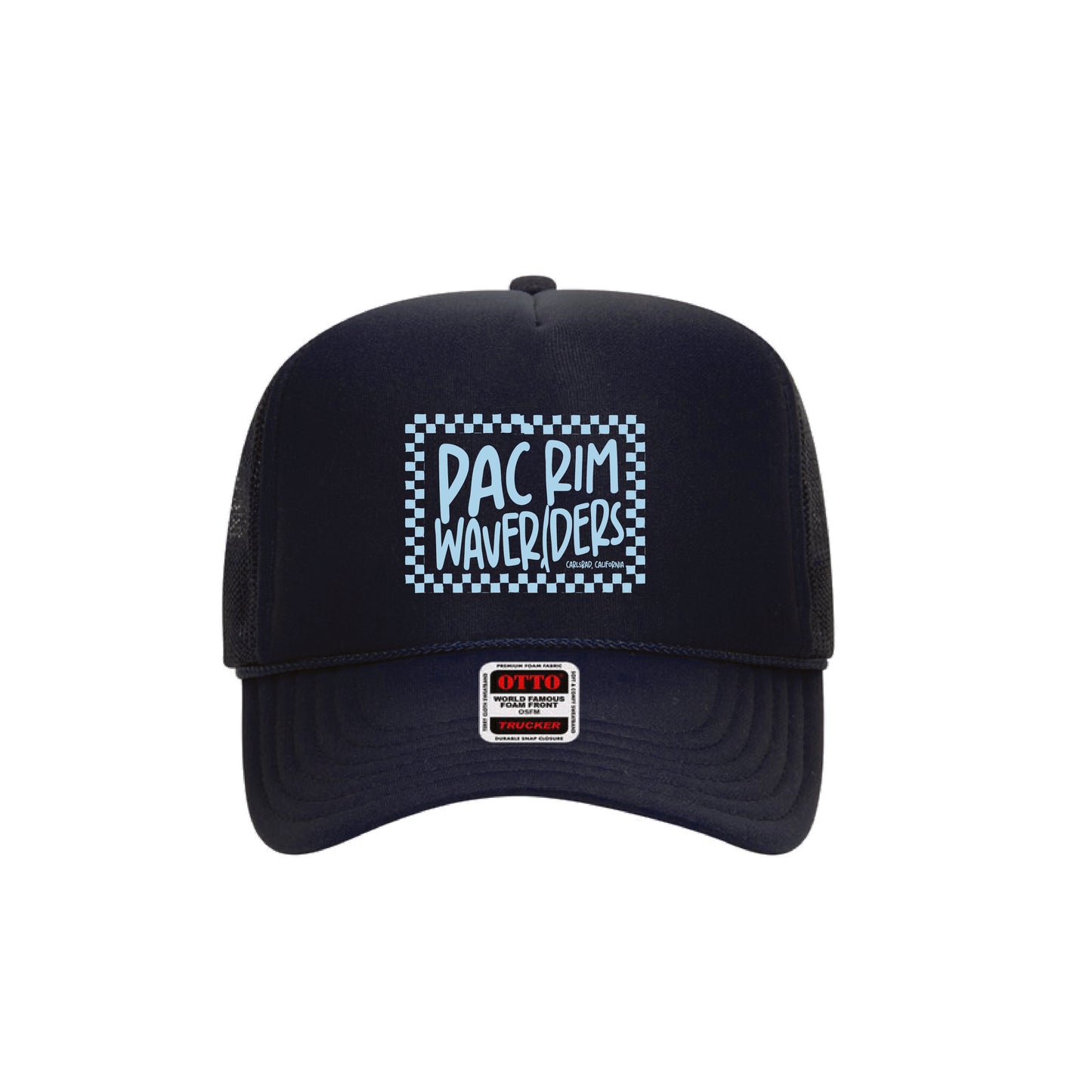 Pac Rim Spiritwear Surf Check Trucker (Navy)