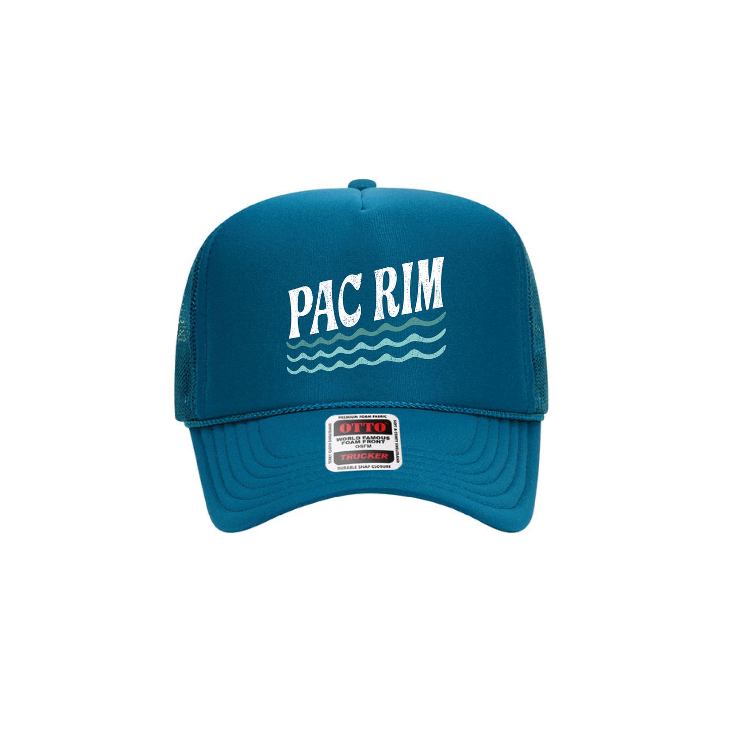 Pac Rim Spiritwear Waves Trucker (Turquoise)