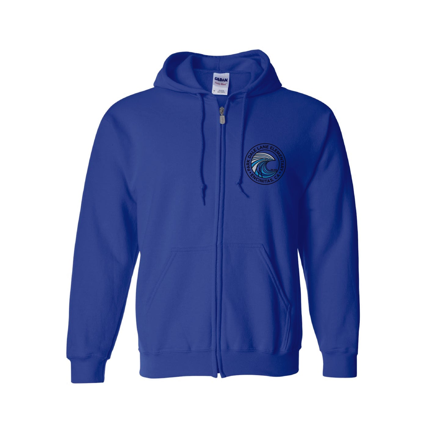 Park Dale Elementary Spiritwear Youth Zip Up Hoodie