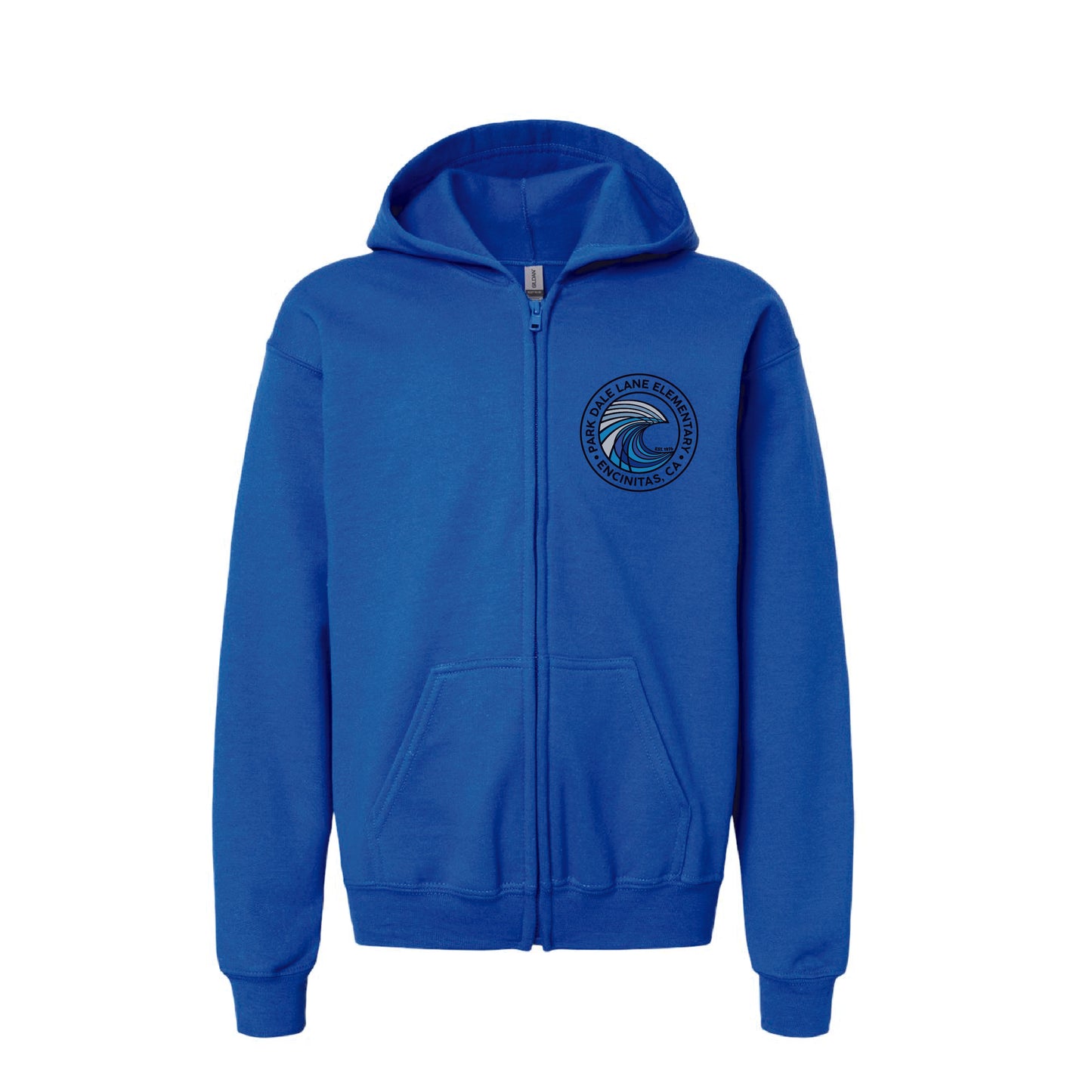 Park Dale Elementary Spiritwear Adult Zip Up Hoodie