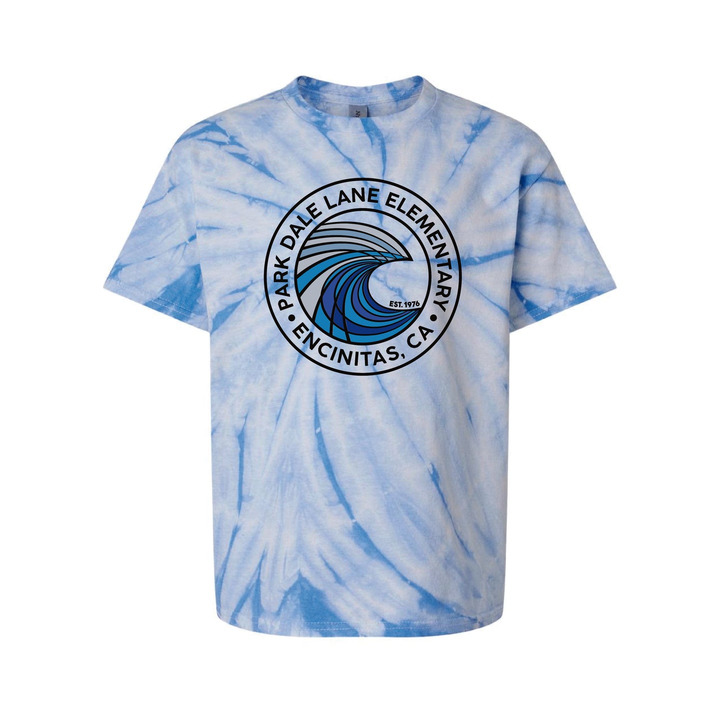Park Dale Elementary Spiritwear Tie-Dye Youth Tee