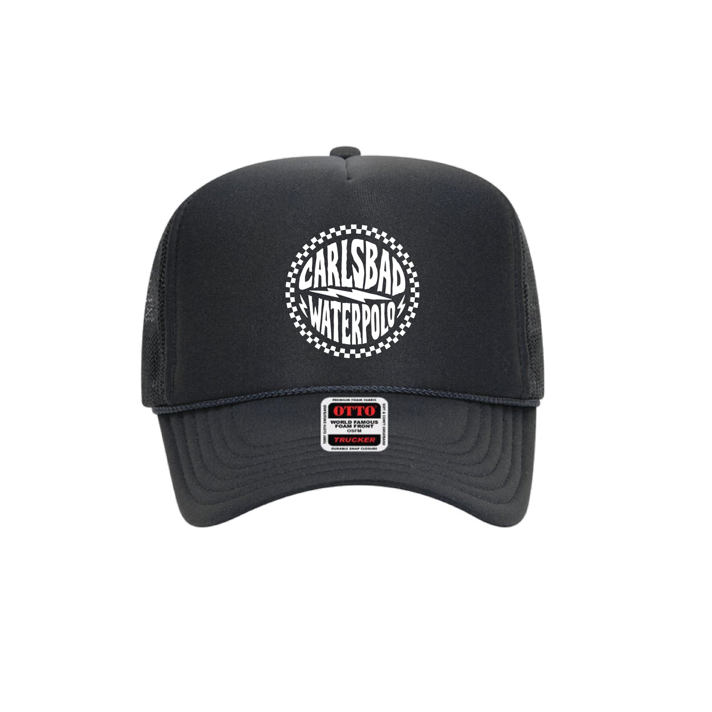 Carlsbad Check Patch Trucker - Black