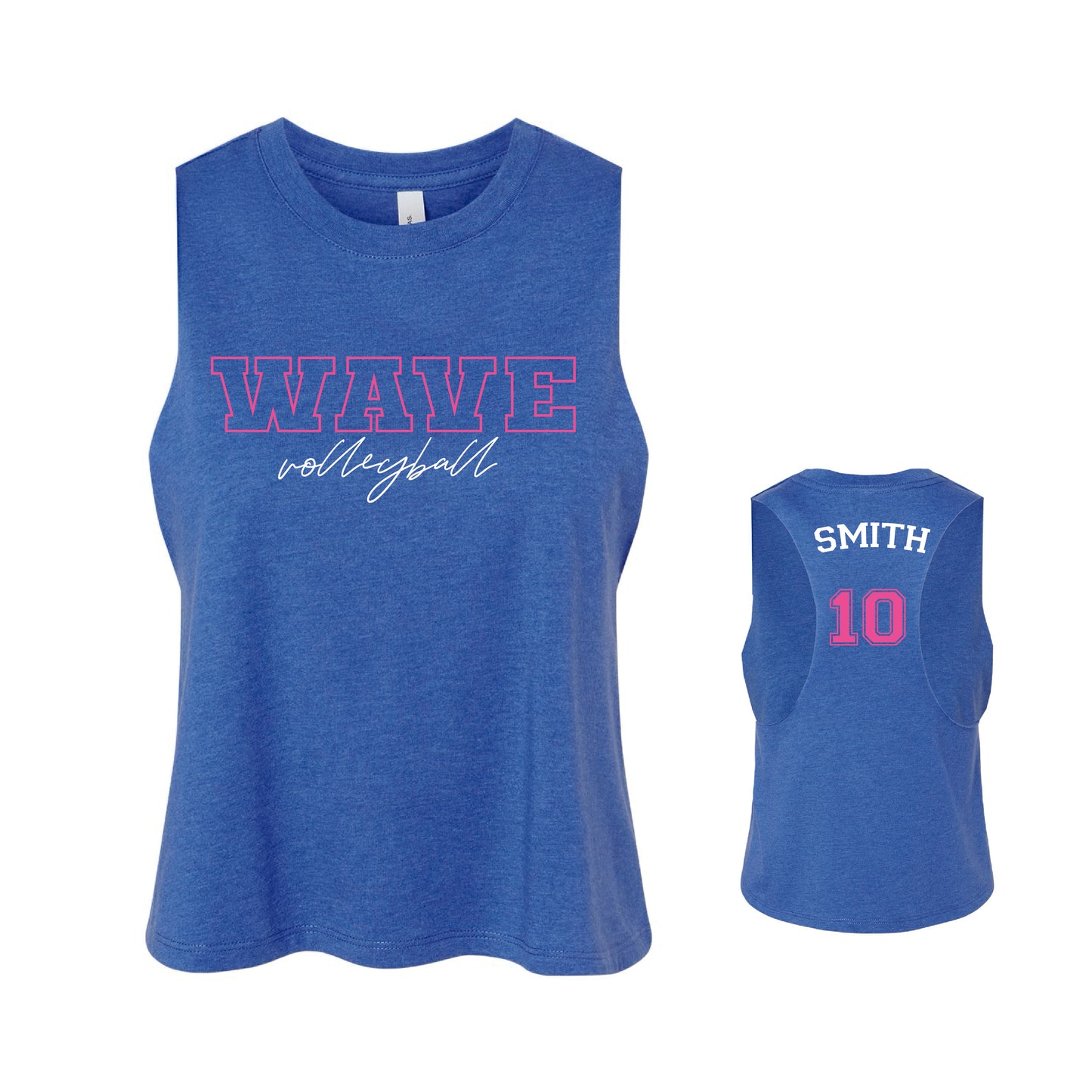 Wave Volleyball - Wave 14 - Cropped Tank