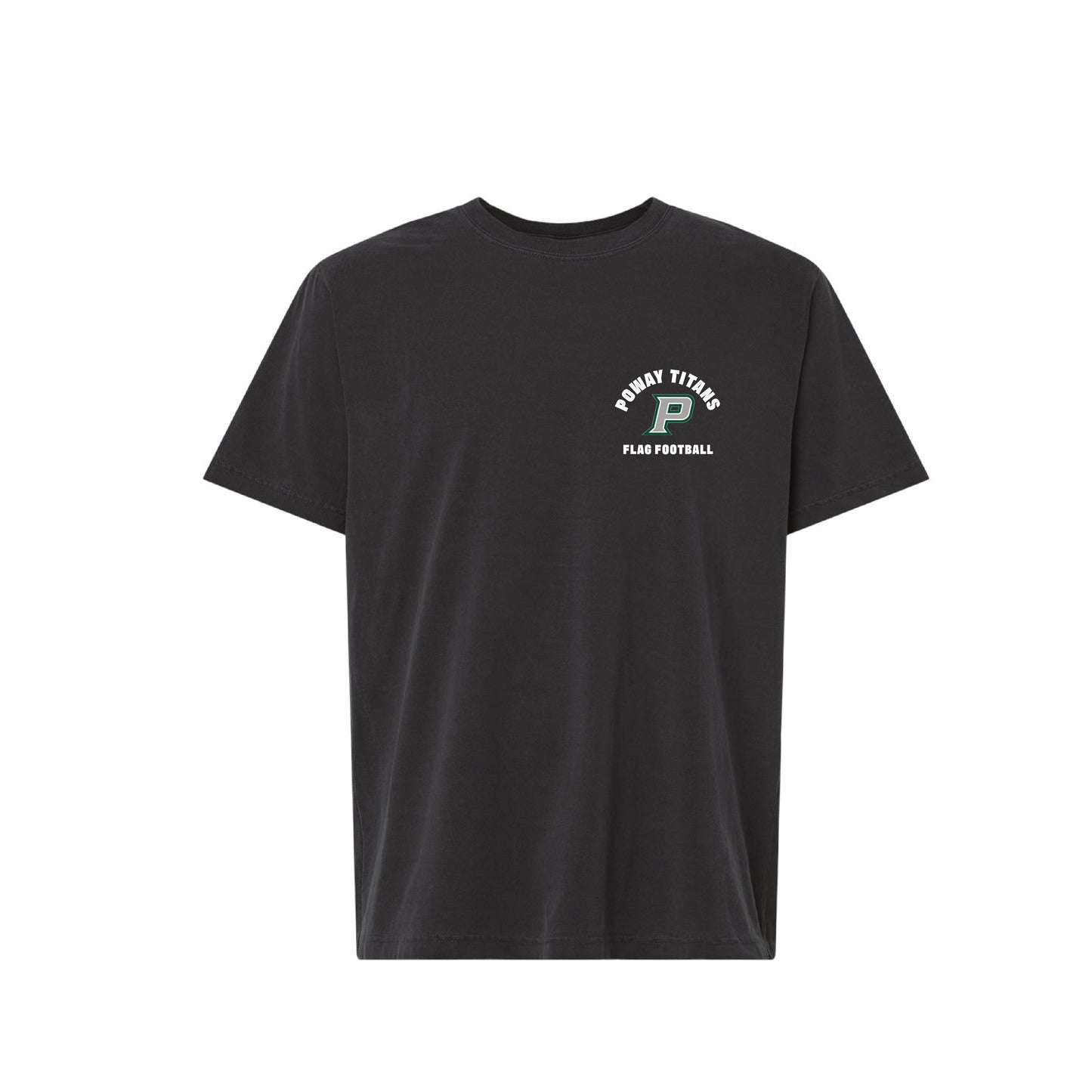 PHS Flag Football - Poway Unisex Tee (Black)