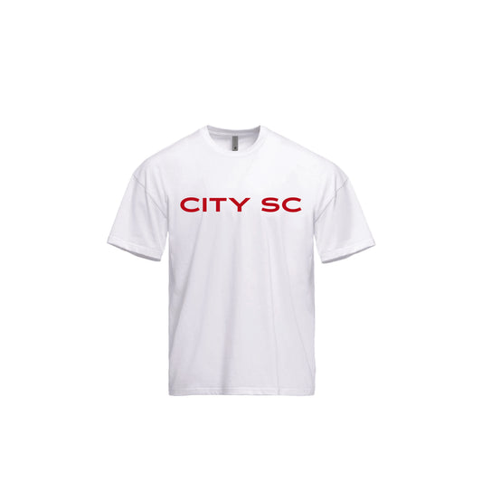 CSCCardenas- Youth holiday PJ tee (white)