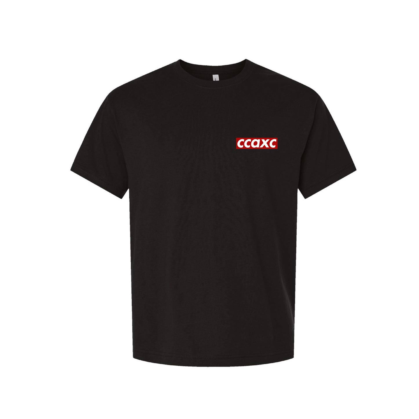 CCA Track and Field -CCAXC Unisex Heavyweight Tee (Black)