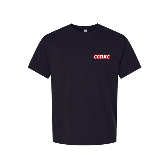 CCA Track and Field -CCAXC Unisex Heavyweight Tee (Black)