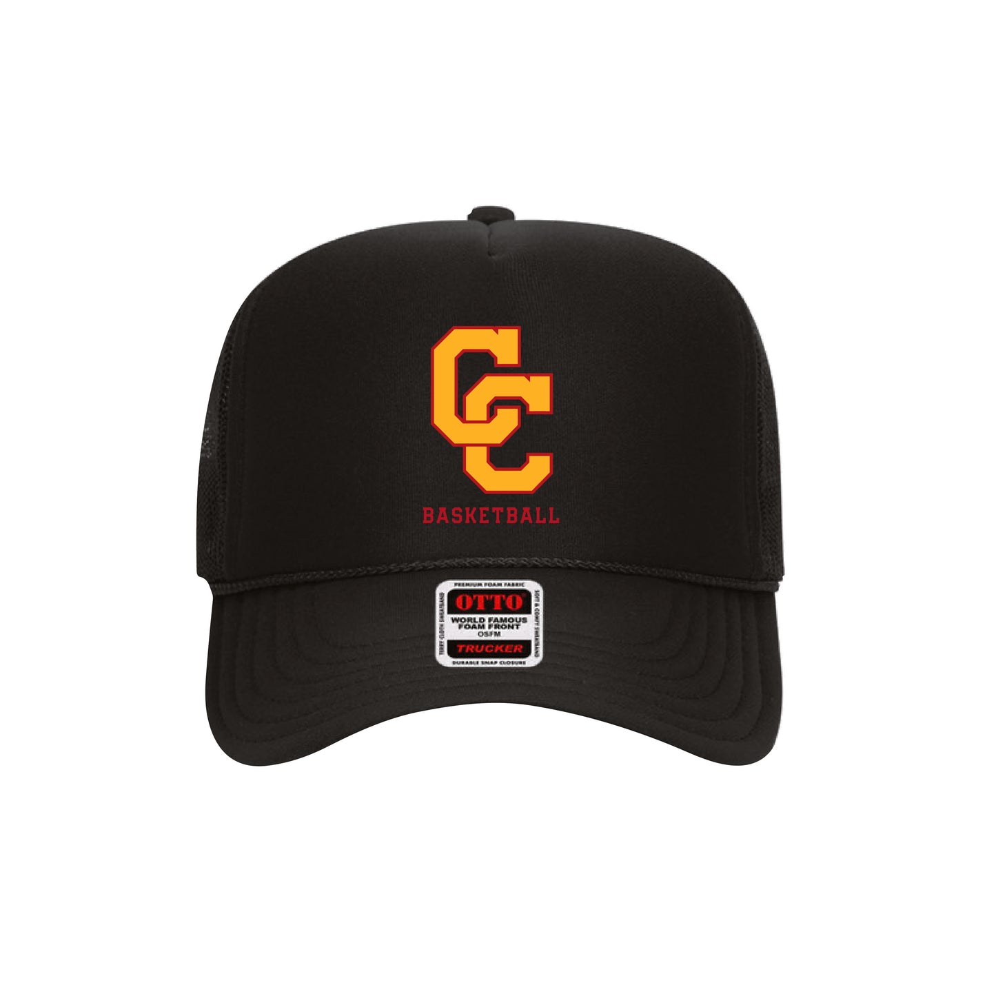 Cathedral Catholic Girls Basketball - Adult Trucker Hat (Black)