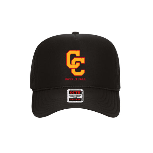 Cathedral Catholic Girls Basketball - Adult Trucker Hat (Black)