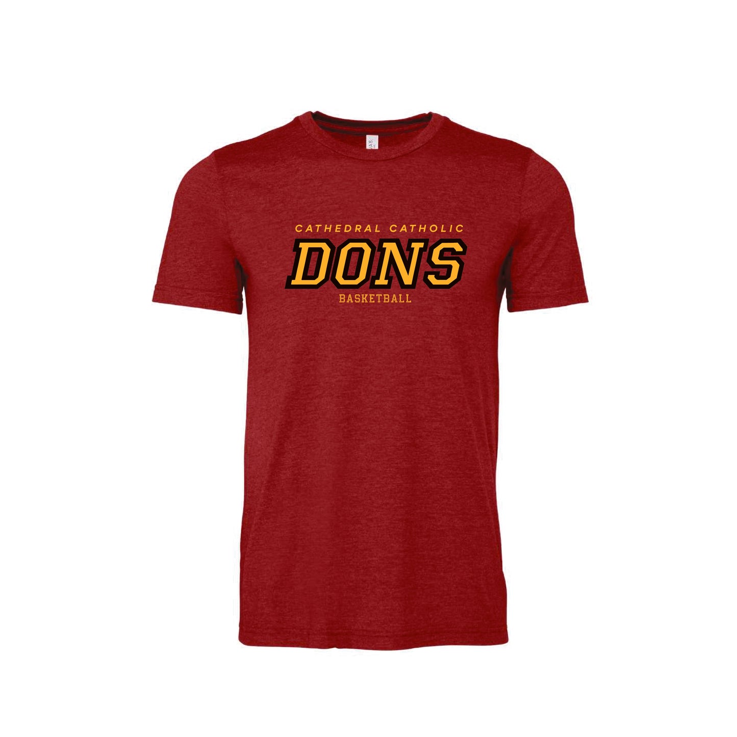 Cathedral Catholic Basketball- Unisex Tee (Red)