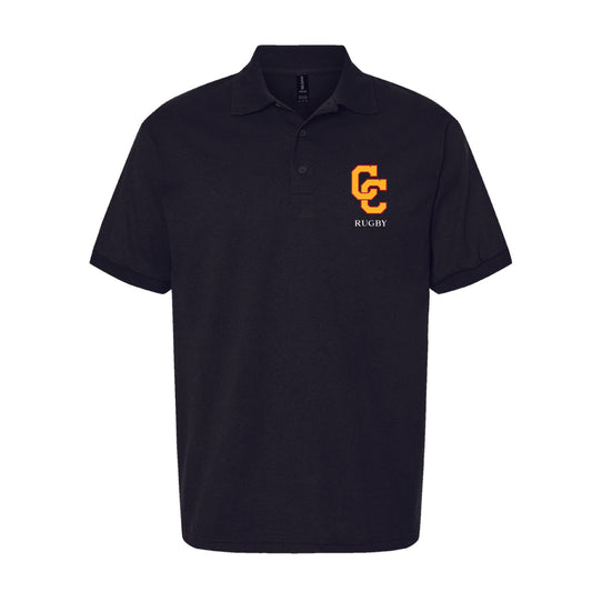 Cathedral Catholic Rugby Paragon Dry-Fit Polo Shirt (Black)