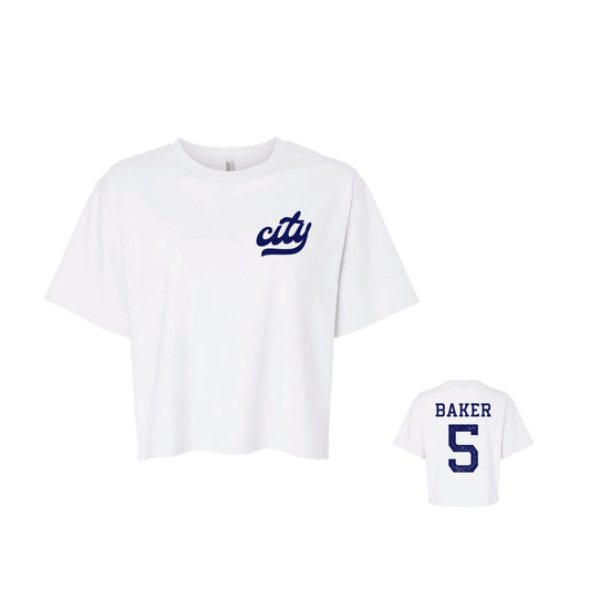 CSC26- Ladies Boxy Tee (White)