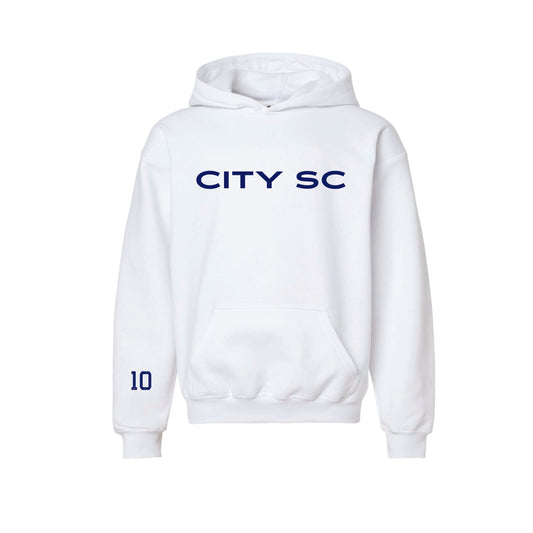 CSC26- Heavy Blend Hooded Sweatshirt (White)