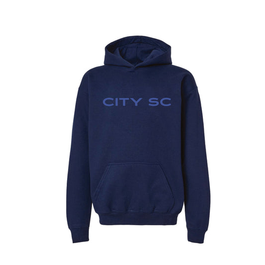 CSC26- Carlsbad Heavy Blend Hooded Sweatshirt (Navy/Royal)