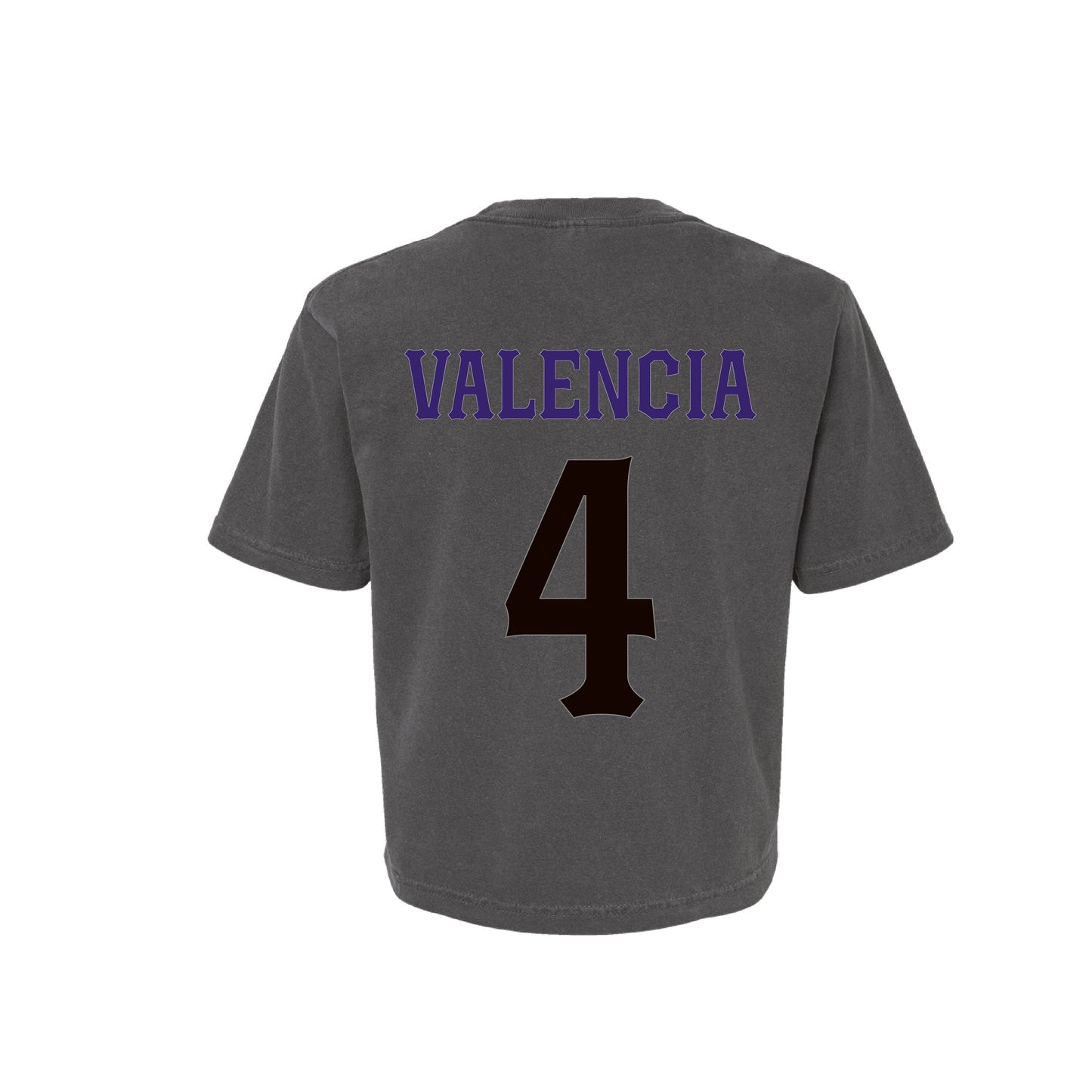CYB Carlsbad Youth Baseball Ladies Boxy Tee - Classic (Pepper)