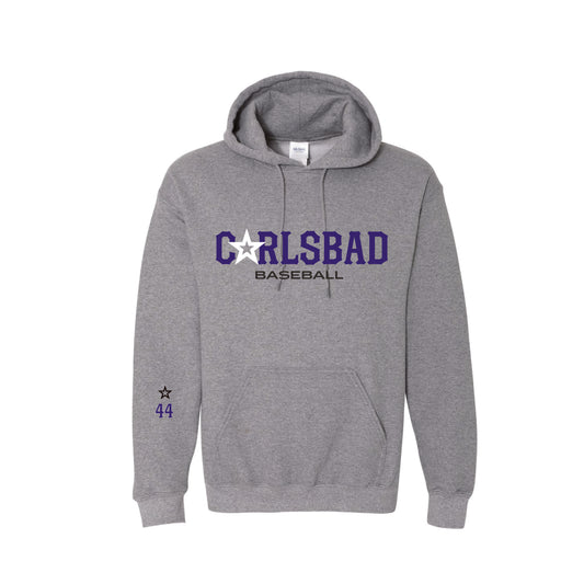 CYB Carlsbad Youth Baseball - Youth and Adult Heavyblend Hoodie (Graphite Heather)