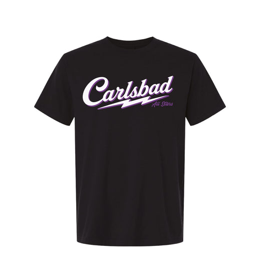 CYB Carlsbad Youth Baseball Unisex Tee - Carlsbad (Black)