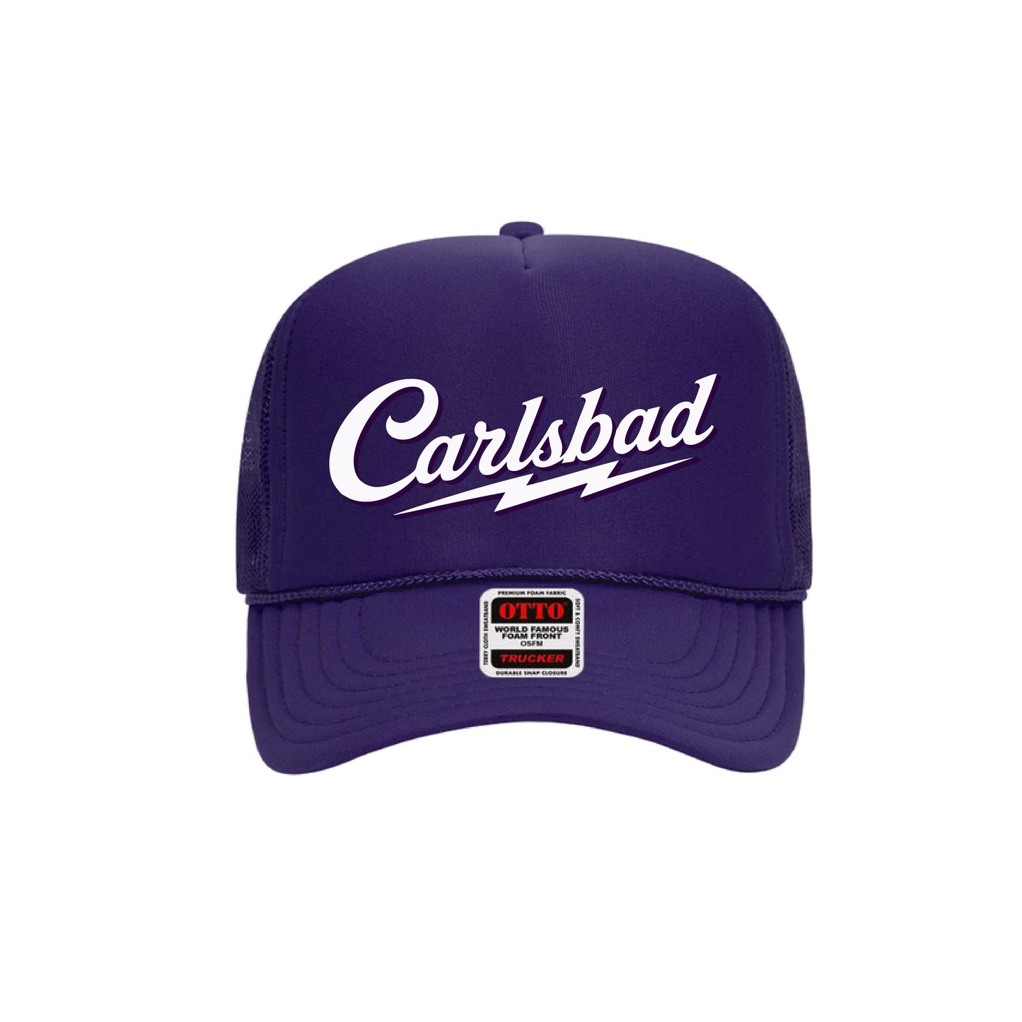CYB Carlsbad Youth Baseball- Carlsbad Trucker (Purple)