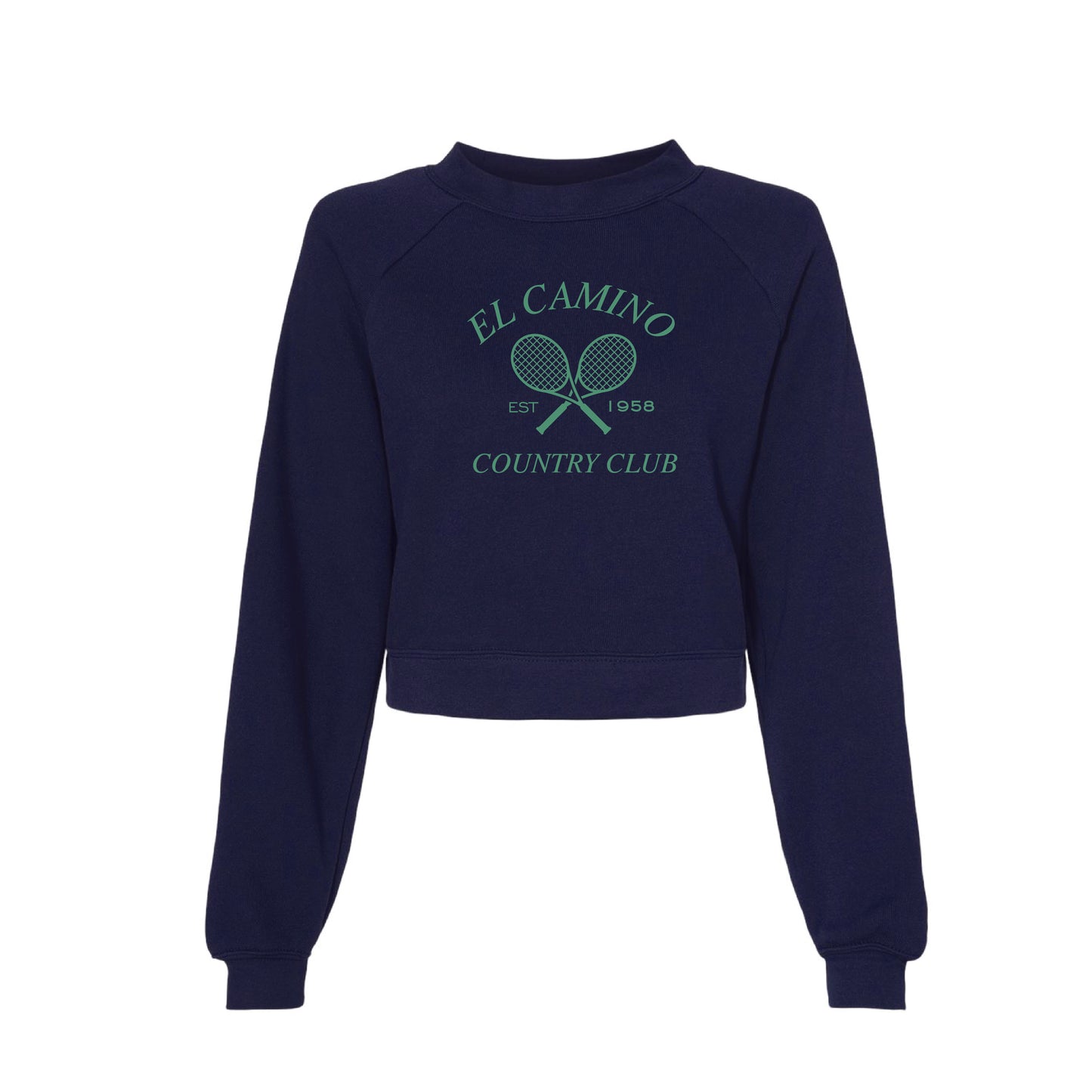El Camino Country Club - Cropped Fleece Crewneck