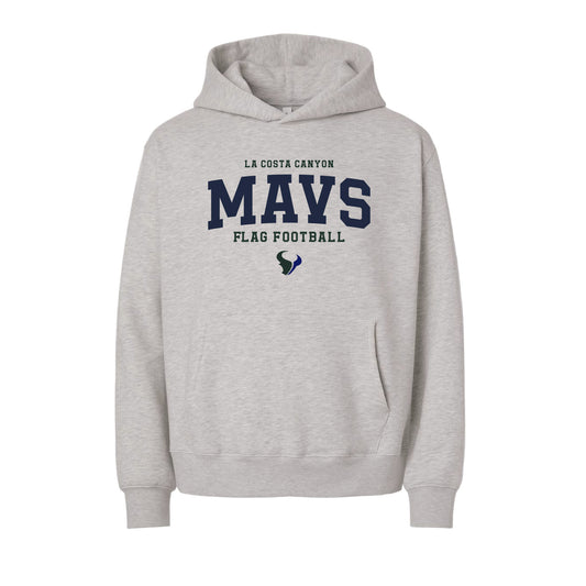 LCC Flag Football 2026 - MAVS Hoodie (Athletic Heather)