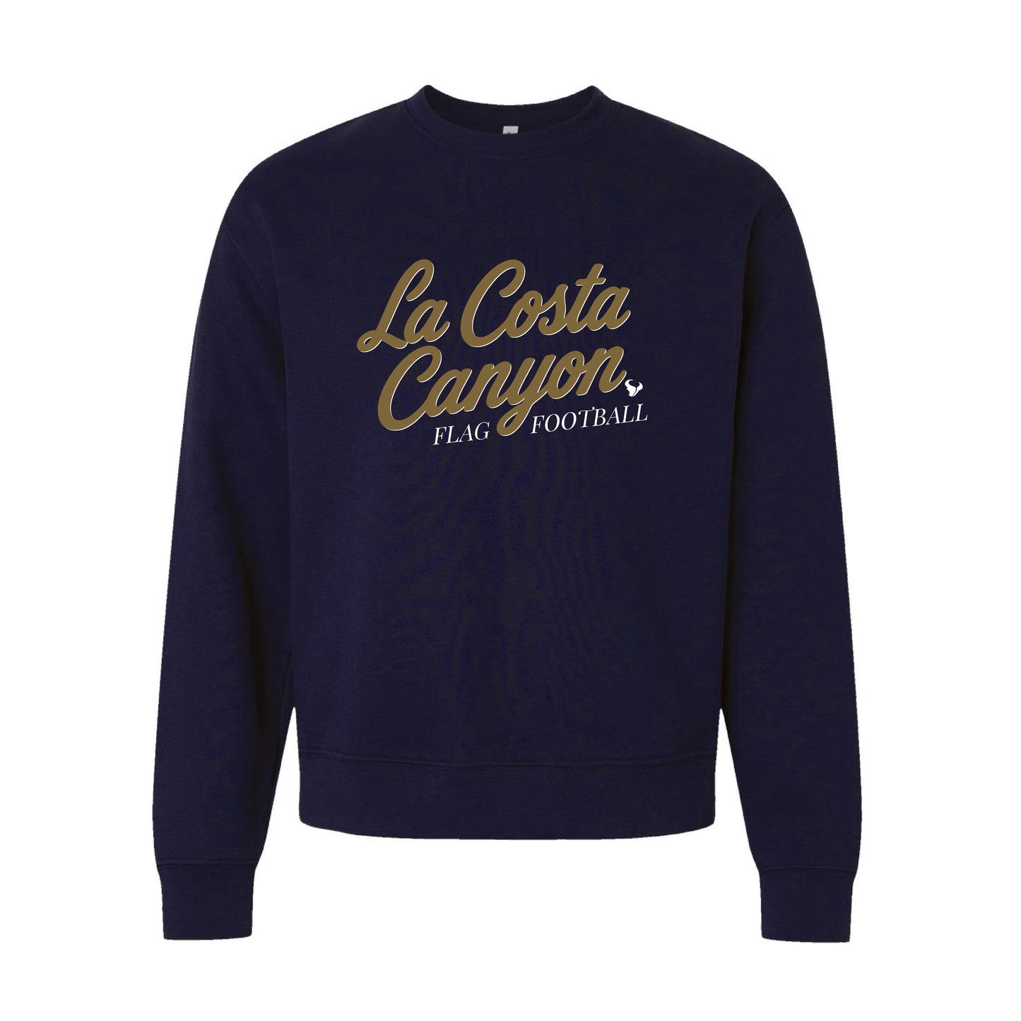 LCC Flag Football- 2026- MAVS Crewneck (Navy)