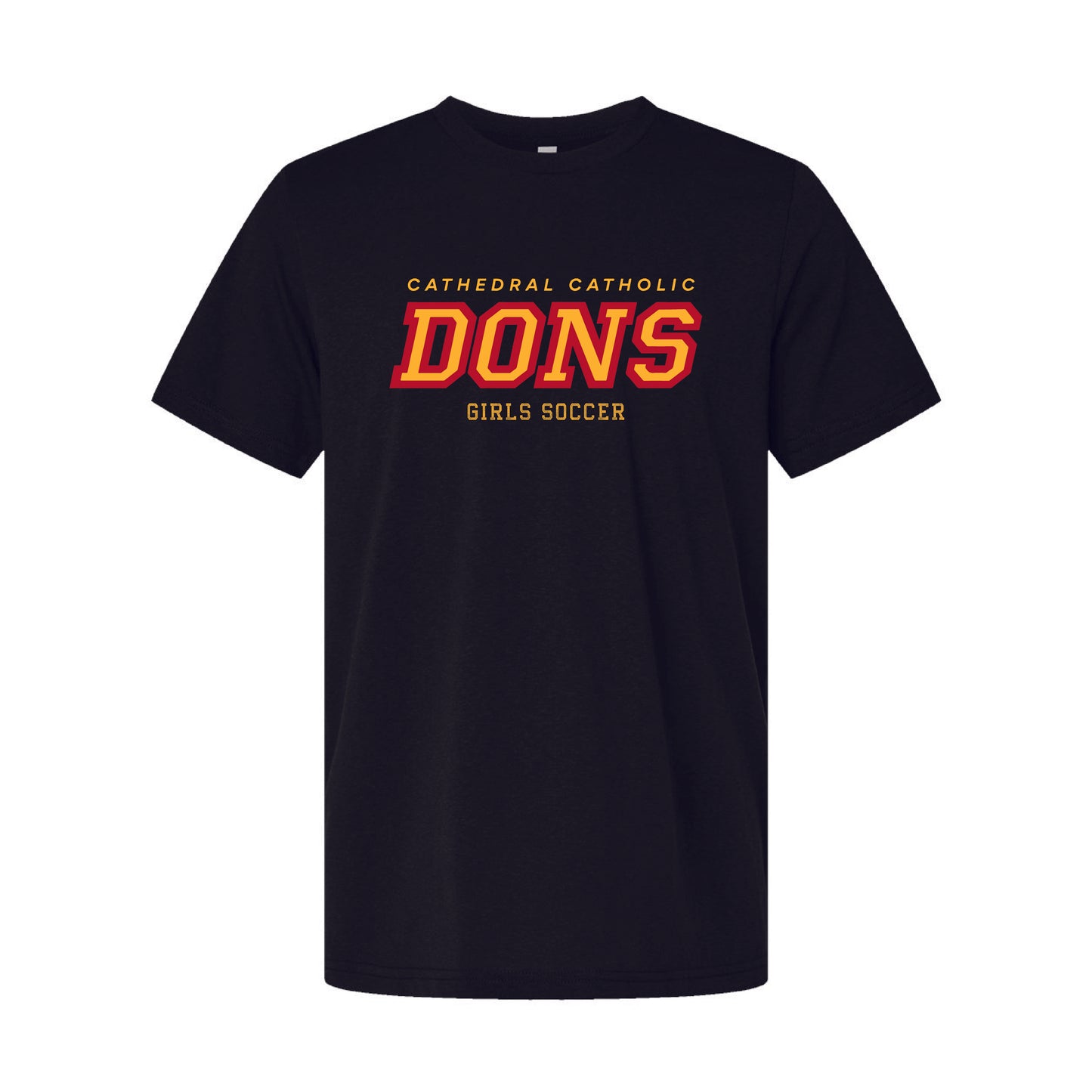 Cathedral Catholic Girls Soccer- Unisex Tee (Black)
