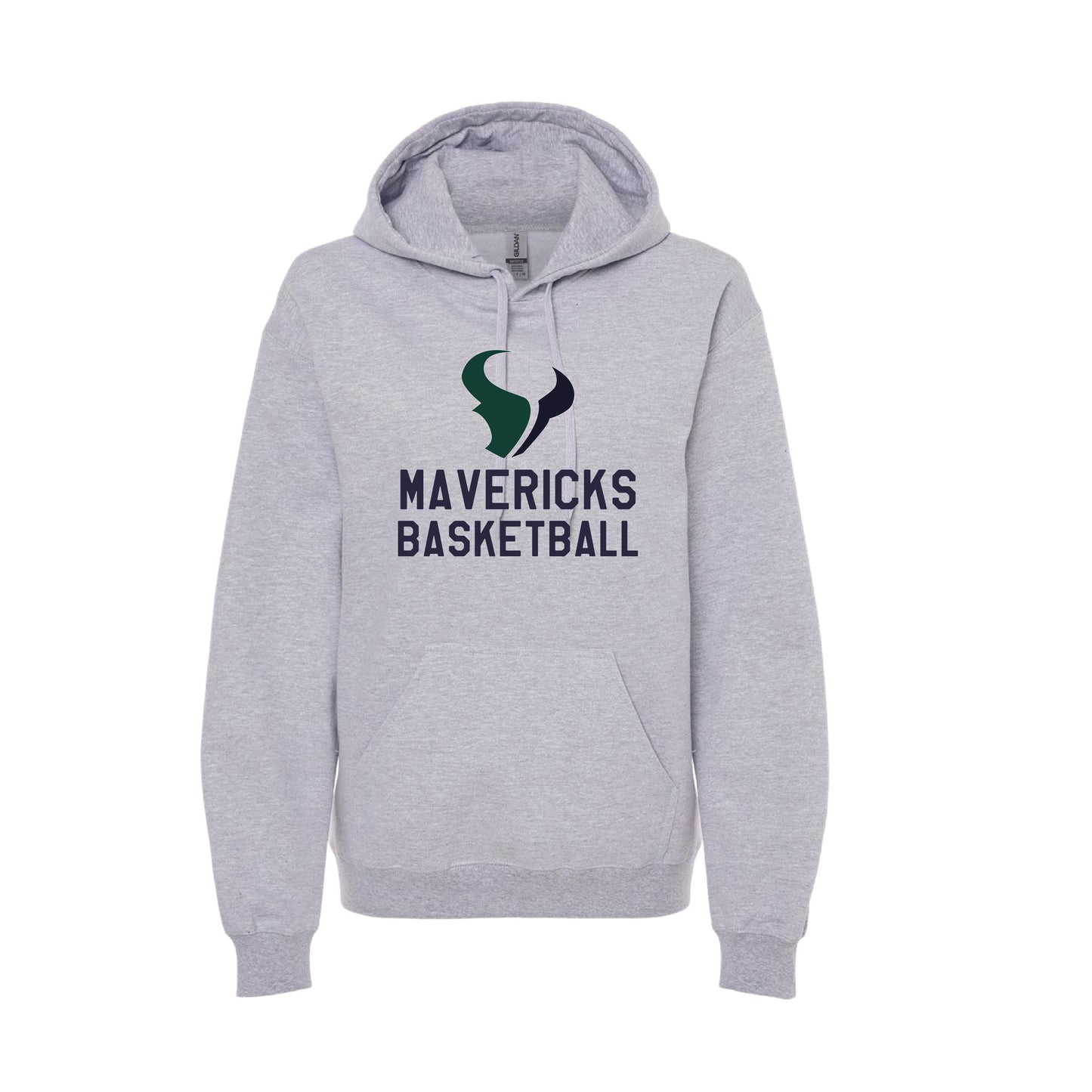 LCC Girls Basketball Maverick's Basketball Hoodie (Sport Grey)