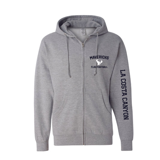 LCC Flag 2025 Mavericks ZIp Hoodie- Sport Grey