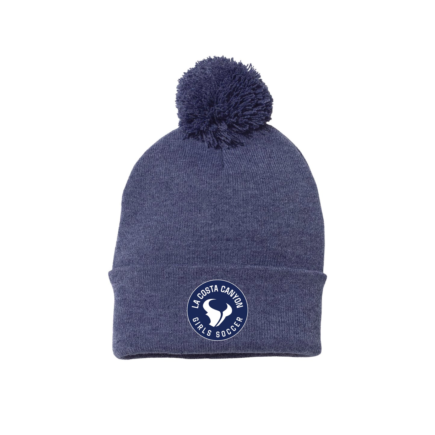 LCC Girls Soccer (112320)  Beanie with Embroidered Patch