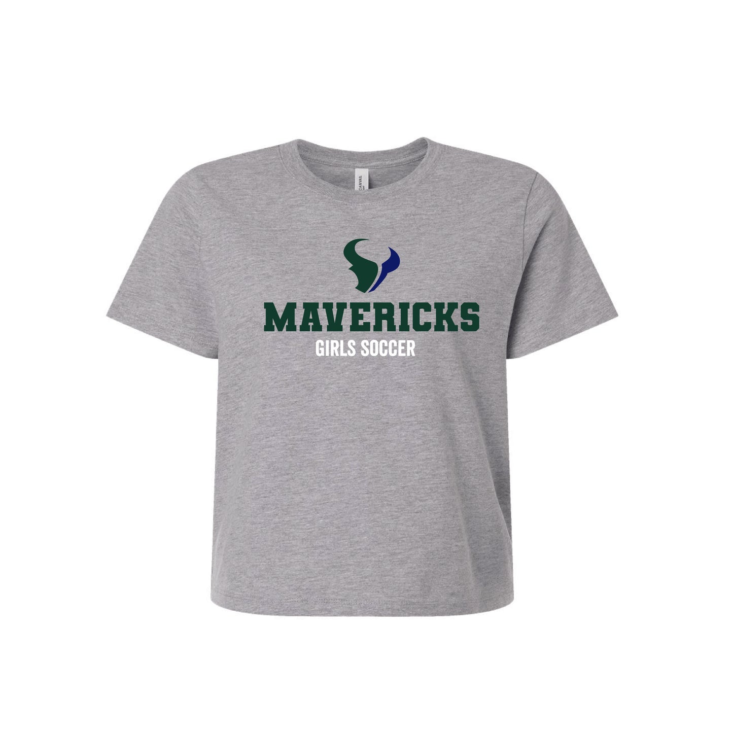 LCC Girls Soccer (112315)  Ladies Boxy Tee