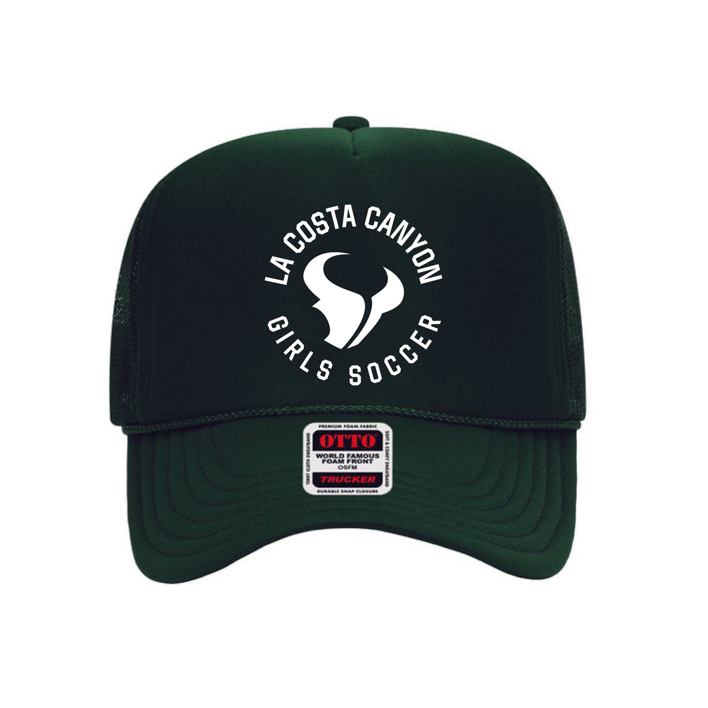 LCC Girls Soccer Trucker Hat (112319) (Green)