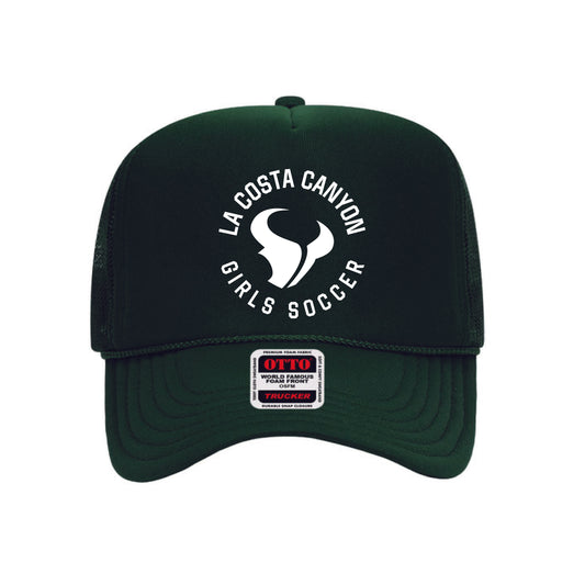 LCC Girls Soccer Trucker Hat (112319) (Green)