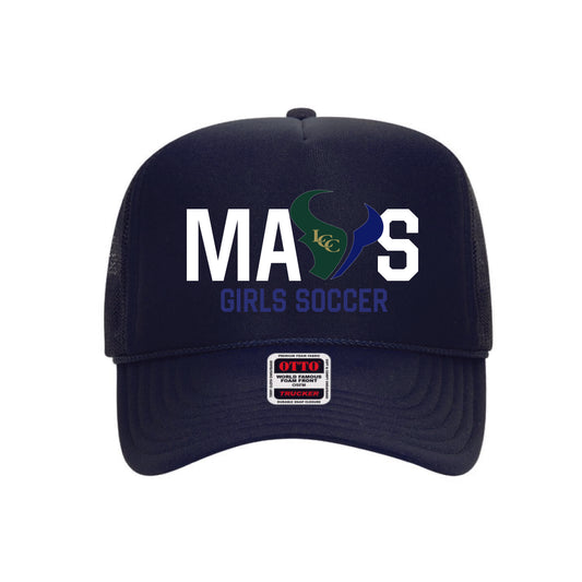 LCC Girls Soccer Trucker Hat (Navy)